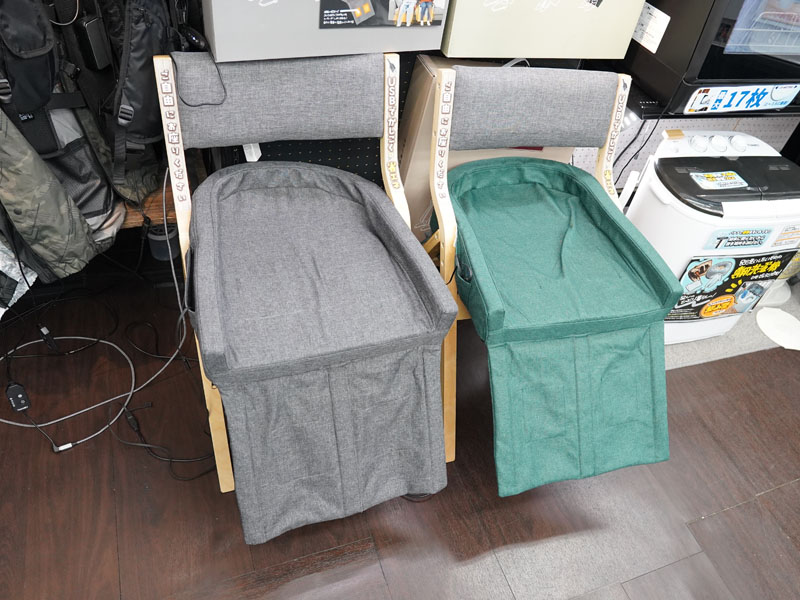 まるで電車の座席ヒーター