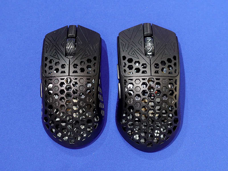 AKITSU Small（左）との比較