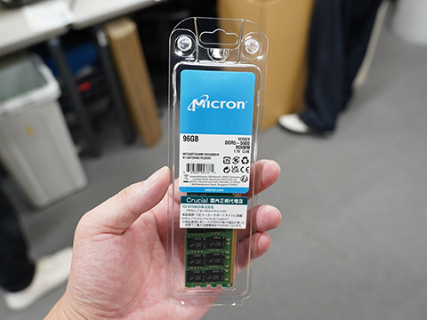 1枚で96GBのECC付きDDR5-5600 RDIMMがMicronから - AKIBA PC Hotline!