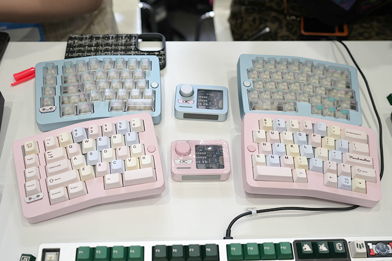 注目を集めていたAlice配列左右分離キーボード「QK Alice Duo」