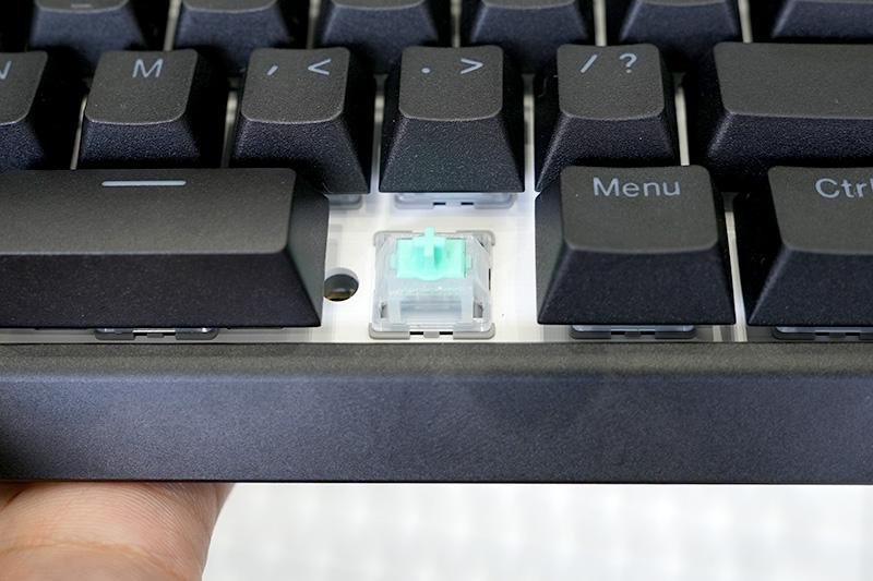 キースイッチもリニューアル