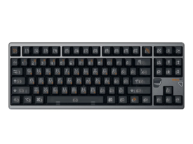 ATK × QK Hex80 TKL グレー