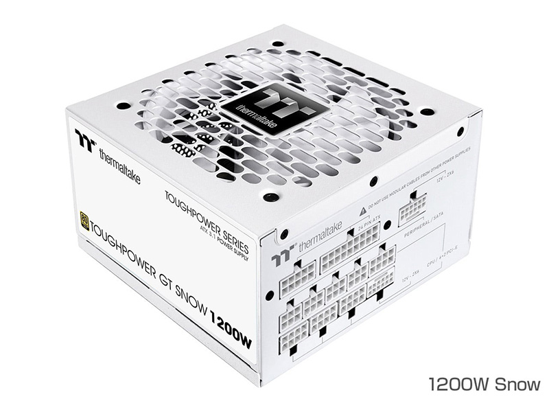 「TOUGHPOWER GT/1200W ATX 3.1 Snow」