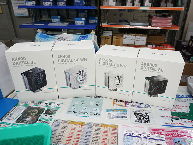 「AK400 DIGITAL SE」と「AK500S DIGITAL SE」