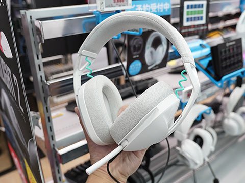 軽量設計のワイヤレスゲーミングヘッドセット「G321 LIGHTSPEED」が