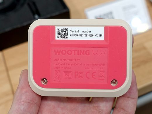 リズムゲーム用マクロパッド「Wooting UwU」が登場、ラピトリ対応