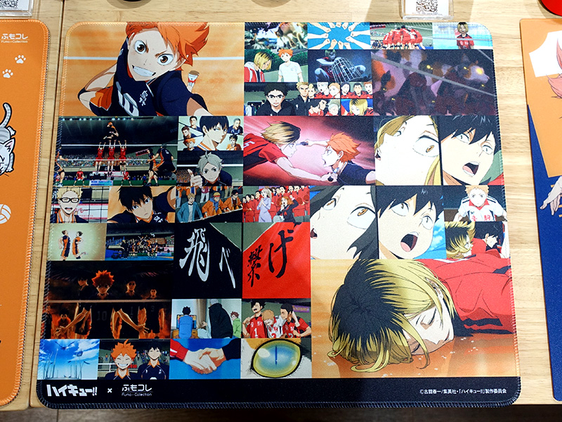 ハイキュー!!×ふもコレ ゲーミングマウスパッド XL 場面写モデル