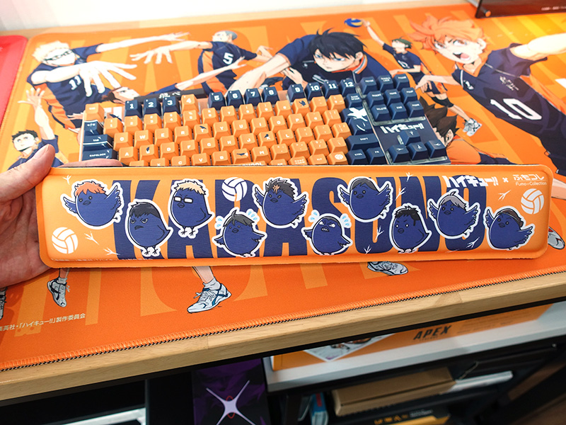 ハイキュー!!×ふもコレ リストレスト 烏野高校モデル