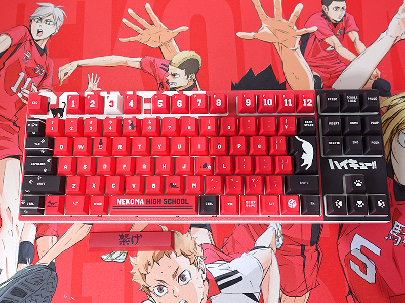 ハイキュー!!×ふもコレ キーボード 音駒高校モデル