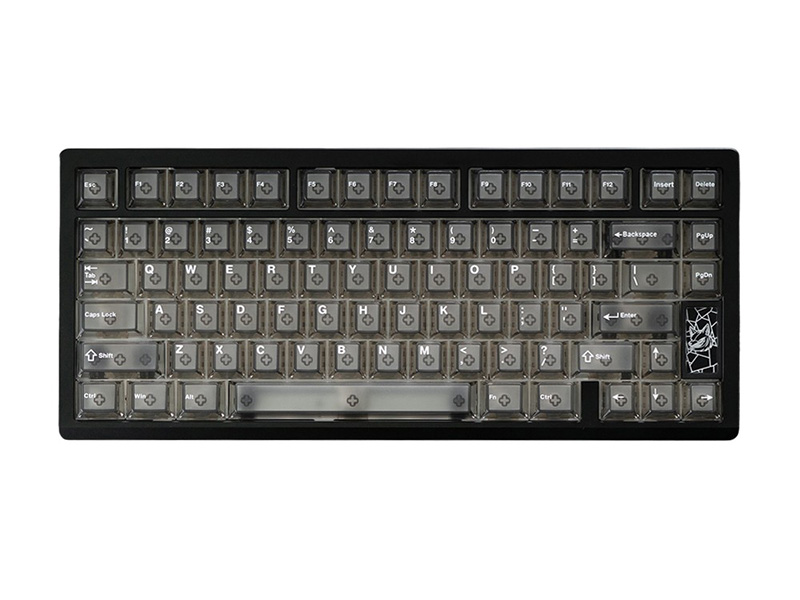 Chilkey Slice75 HE Keyboard Fog Black WS Flux Switch