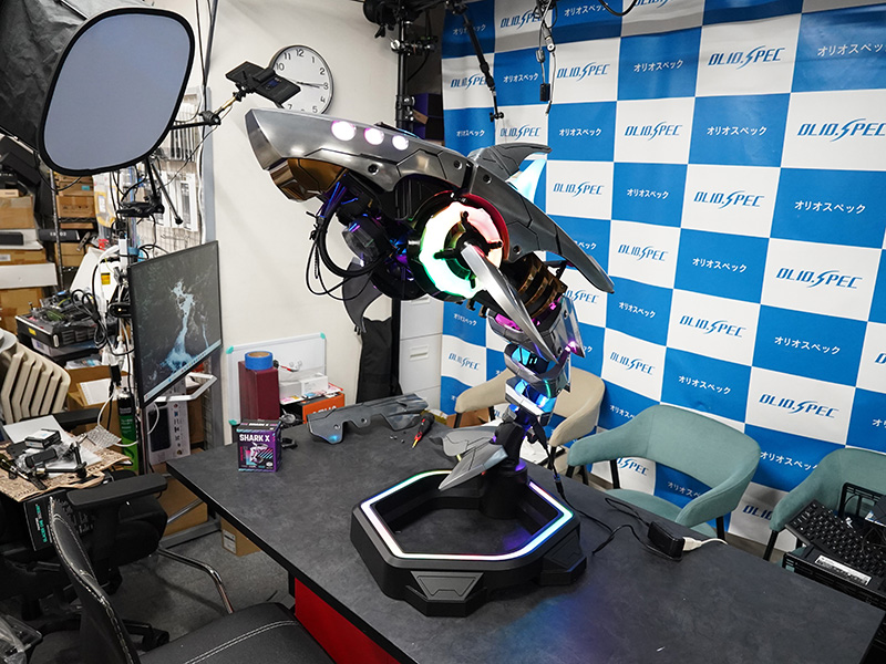 「CoolerMaster METAL Shark X AMD Ryzen Complete」に使われる塗装済みの「Shark X」