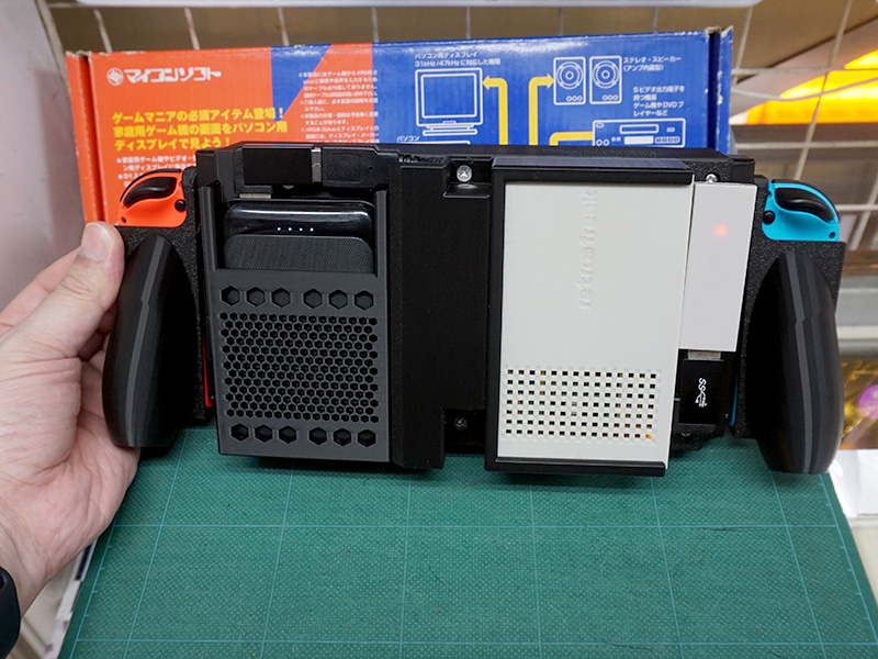 レトロフリークなどを組み込んだ状態