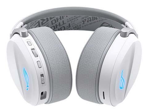 ASUSのトライモード対応ヘッドセット「ROG Pelta」にホワイト