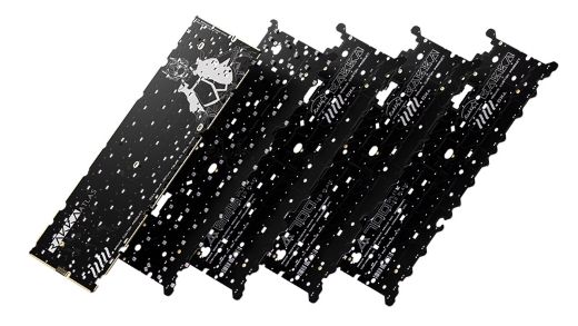 自由な配列/LED基板分離設計が特徴のラピトリキーボードキット「RAKKA