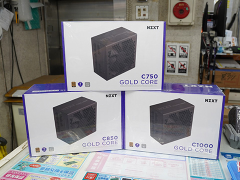 PCIe 5.1/ATX 3.1対応の80PLUS GOLD電源「C Gold Core」がNZXT