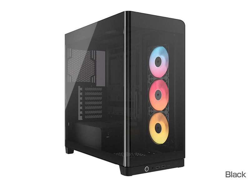 「FRAME 4500X RS-R ARGB Panoramic Glass Black」