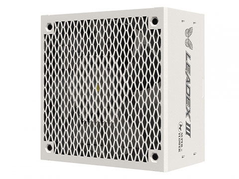 SUPER FLOWERのATX 3.1対応電源「LEADEX III GOLD ATX 3.1」にホワイト