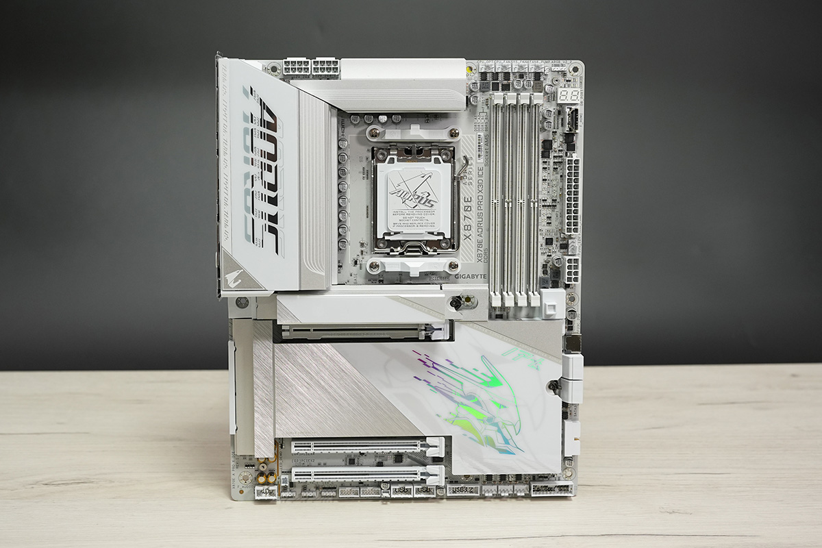 【マザーボード】GIGABYTE X870E AORUS PRO X3D ICE
