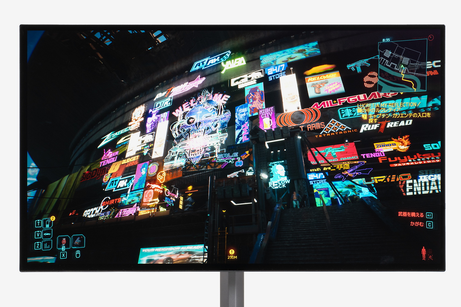 DisplayHDR True Black 500認証を取得し、HDRコンテンツならよりハイレベルな明暗表現が楽しめる