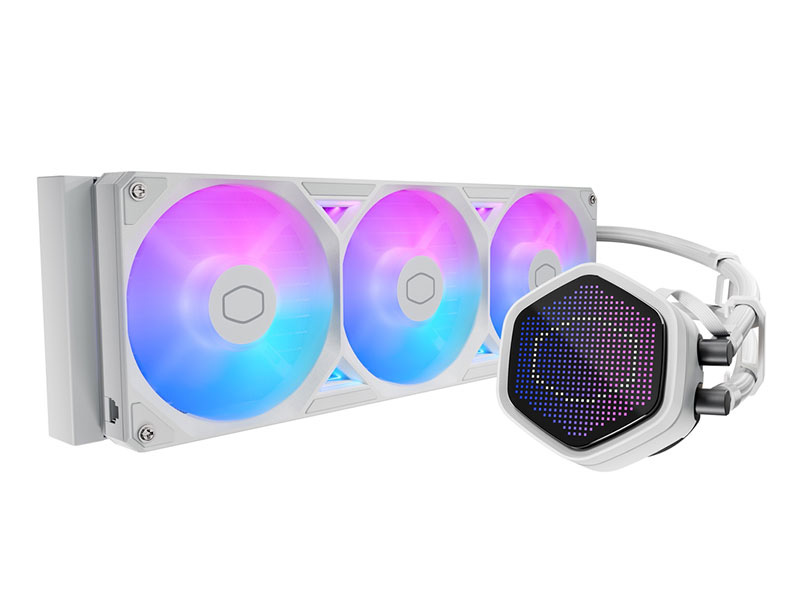 MasterLiquid 360 Atmos II Pixel LED White