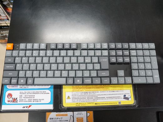 Keychronのフルサイズ薄型ワイヤレスキーボード「K5 Max」にカナなし
