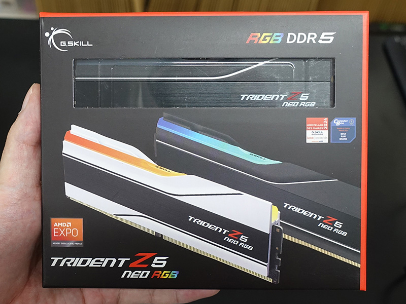 「Trident Z5 Neo RGB（F5-6000J3644D64GX2-TZ5NR）」