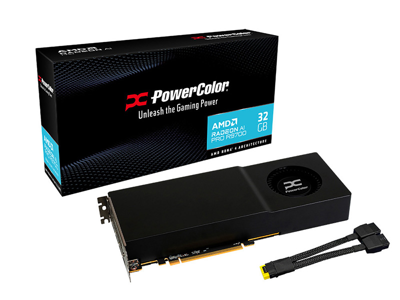 「PowerColor Radeon AI PRO R9700（AI PRO R9700 32G-B）」