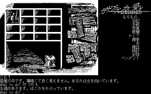 いくつかの場面ではアイテムを見つけることができるのですが、手に入れた本を読んだり、回りを調べることで手に入れられるものもあるため注意が必要です。