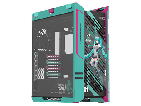 初音ミク ASUS ROGコラボ RTX5080 限定 ノベルティクッション 初音ミク