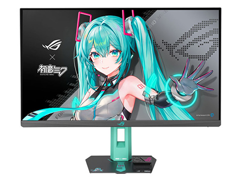 ASUS ROG×初音ミクコラボのPCパーツ/周辺機器が7製品、X870Eマザーや