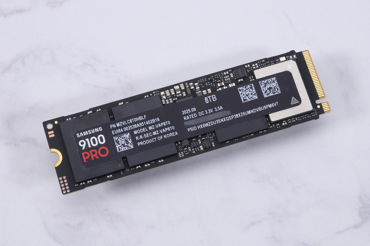 M.2型NVMe SSDとしては最高クラスの記憶容量と速度を実現した9100 PRO(8TB)