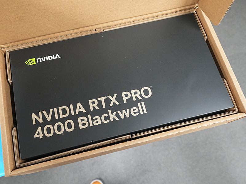 「NVIDIA RTX PRO 4000 Blackwell」