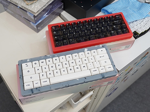 シリコンケース採用のキーボード自作キット「HIBI Design CHOPPER」が