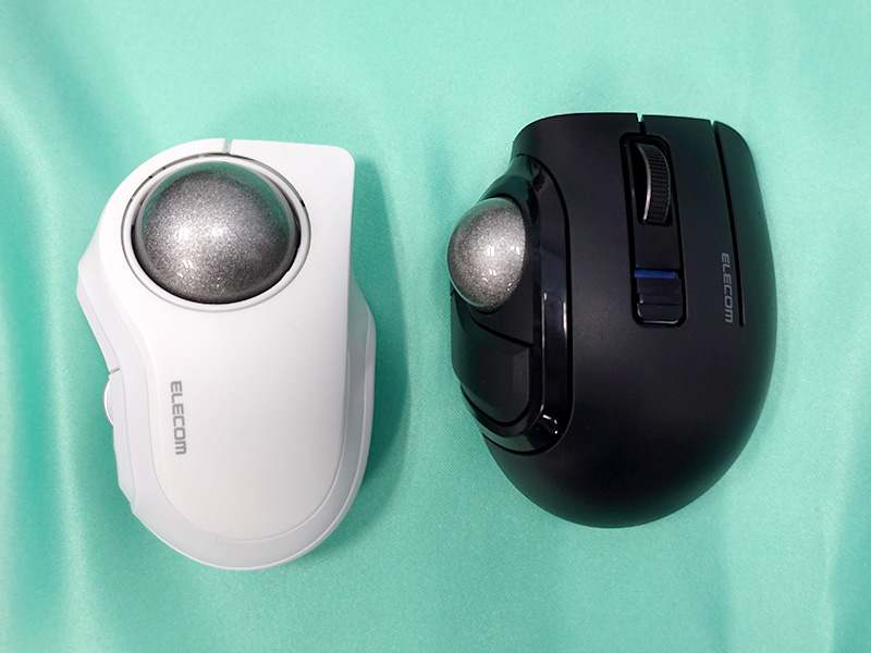 M-MT2MRSWH（左）とM-MT1MRSBK（右）