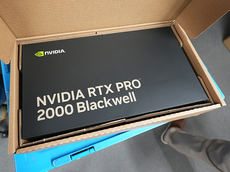 「NVIDIA RTX PRO 2000 Blackwell」