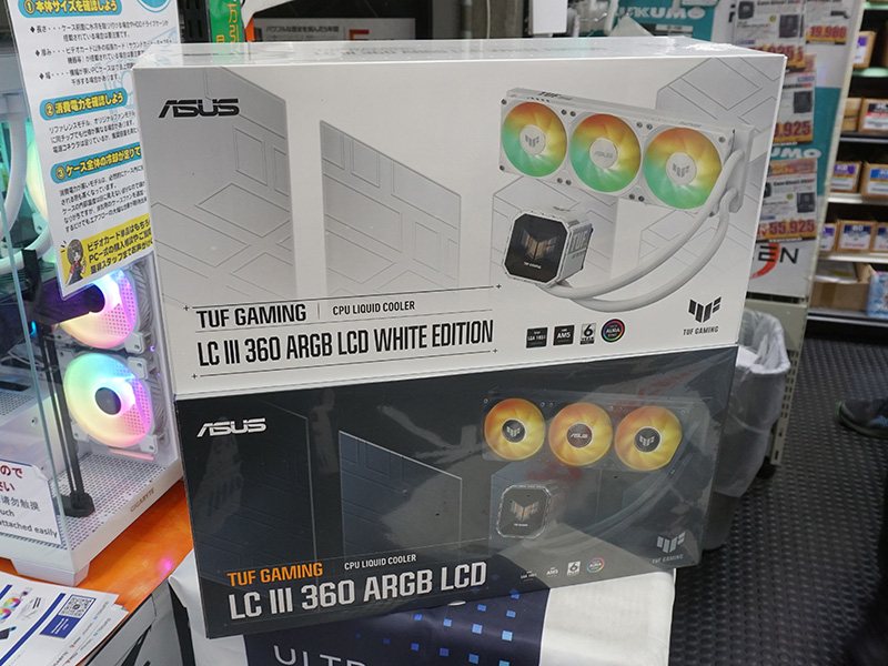 「TUF Gaming LC III 360 ARGB LCD」