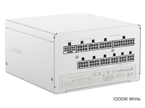 Fractal Designの80PLUS GOLD電源「Ion 3 Gold 1000W」が入荷、PCIe