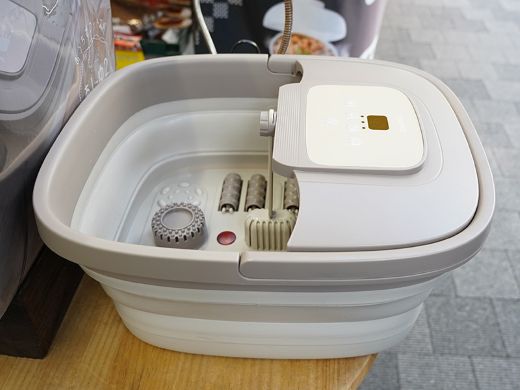 バブル機能搭載のフットバス「あし～ゆ2」がサンコーから、使わない時