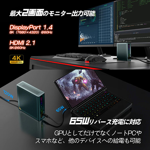 その他 ONEXGPU RX 7600M XT ONEXGPU Lite 国内正規版（Radeon RX 7600M XT） - One-Netbookストア