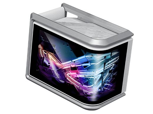 曲面有機ELパネル搭載のASUS製水冷CPUクーラー「ROG Ryuo IV」に