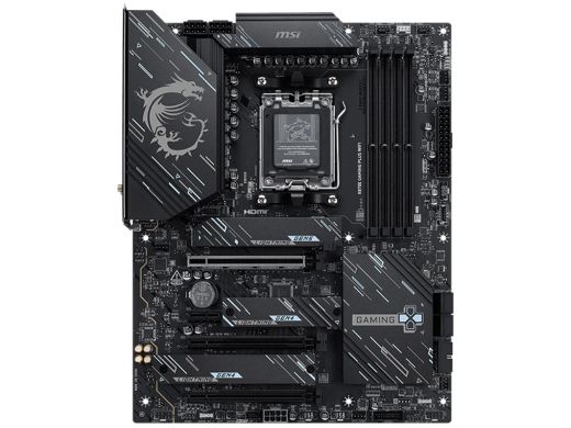 黒基調のRyzen 9000マザー「X870E GAMING PLUS WIFI」がMSIから