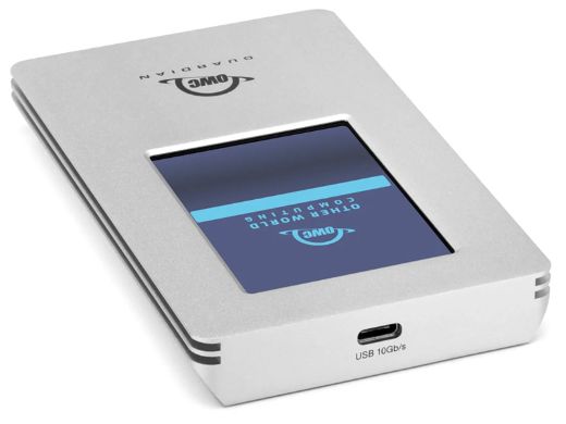 タッチスクリーン搭載の暗号化機能付きポータブルSSDがOWCから - AKIBA