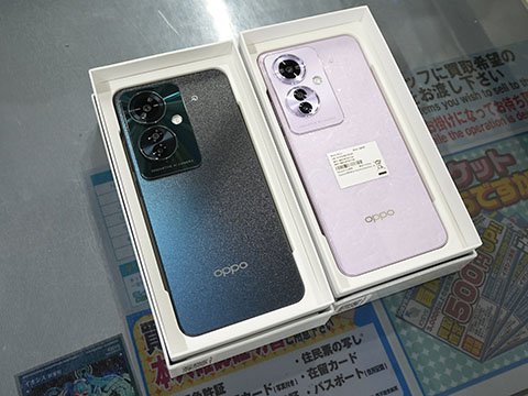 5G/おサイフケータイ対応スマホ「OPPO Reno11 A」が24,800円！未使用品