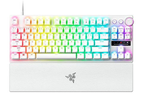 Razerの低遅延ゲーミングキーボード「Huntsman V3 Pro Tenkeyless 8KHz