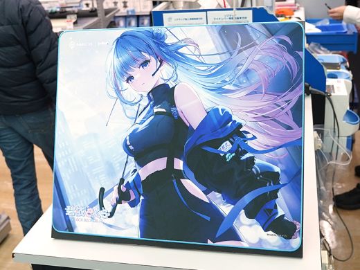 〖新品未使用〗のあ先輩はともだち 100名限定マウスパッド VTuber「碧依さくら」コラボゲーミングマウスパッドの予約受付中