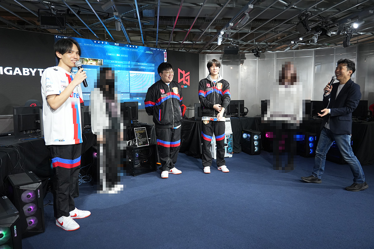 2戦目のゲストプレイヤーは二人ともVALORANT経験者で、プロが撃ち負ける場面も見られた