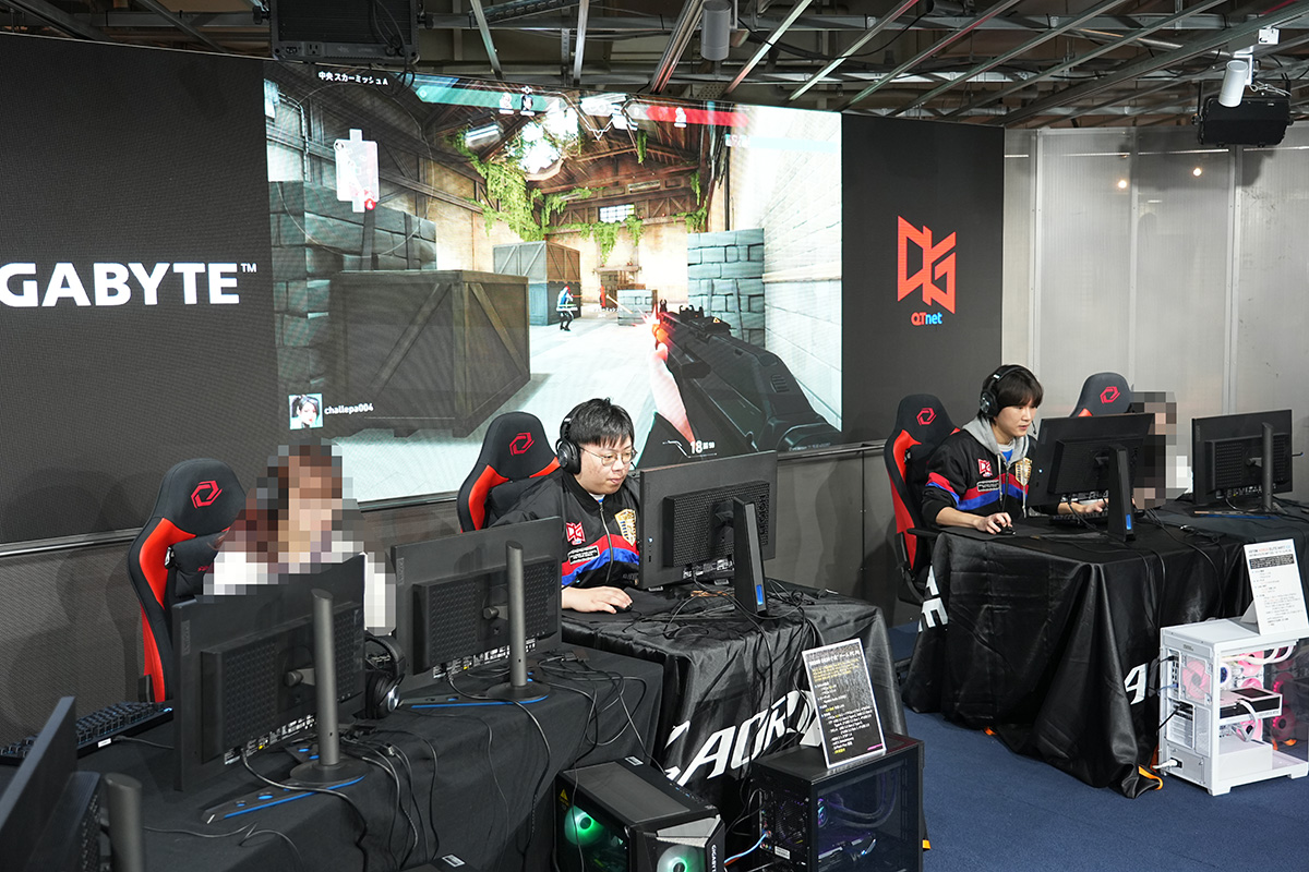 2戦目のゲストプレイヤーは二人ともVALORANT経験者で、プロが撃ち負ける場面も見られた