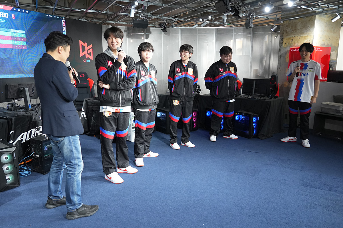 この日は韓国人チームと日本人チームにわかれての対戦となり、韓国チームが見事勝利