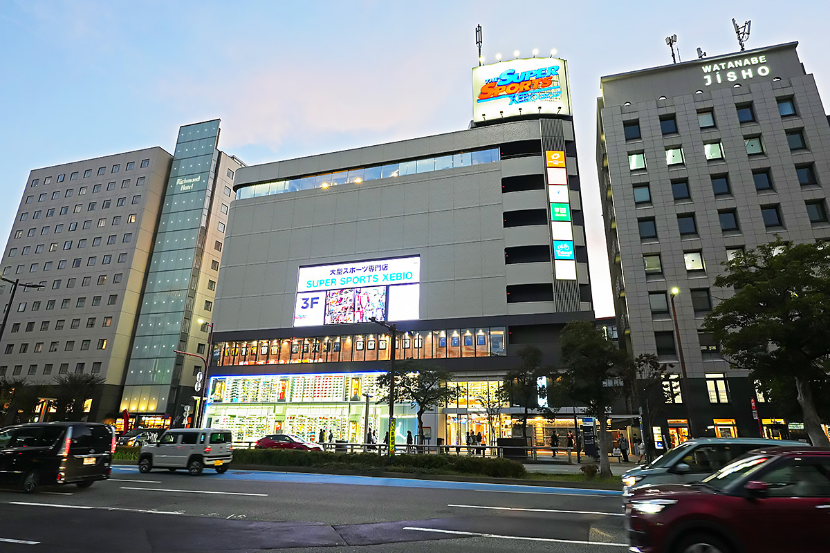 会場のesports Challenger's Park(Luz福岡天神 8F)