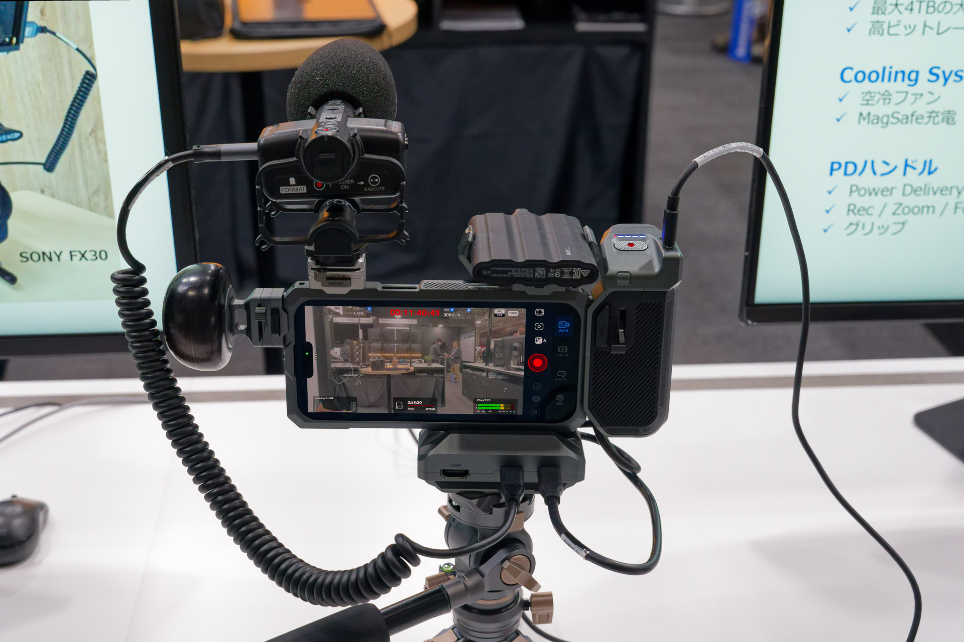 Portable SSD T7 ShieldをはじめPortable SSD T9は、iPhoneやソニーのシネマカメラFX30における安定した長時間のRAW動画撮影に貢献するという